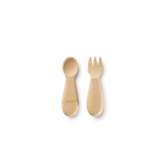 Baby Bamboo Fork & Spoon Set (12M+)