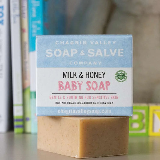 Baby Soap Bar (w. Milk & Honey)