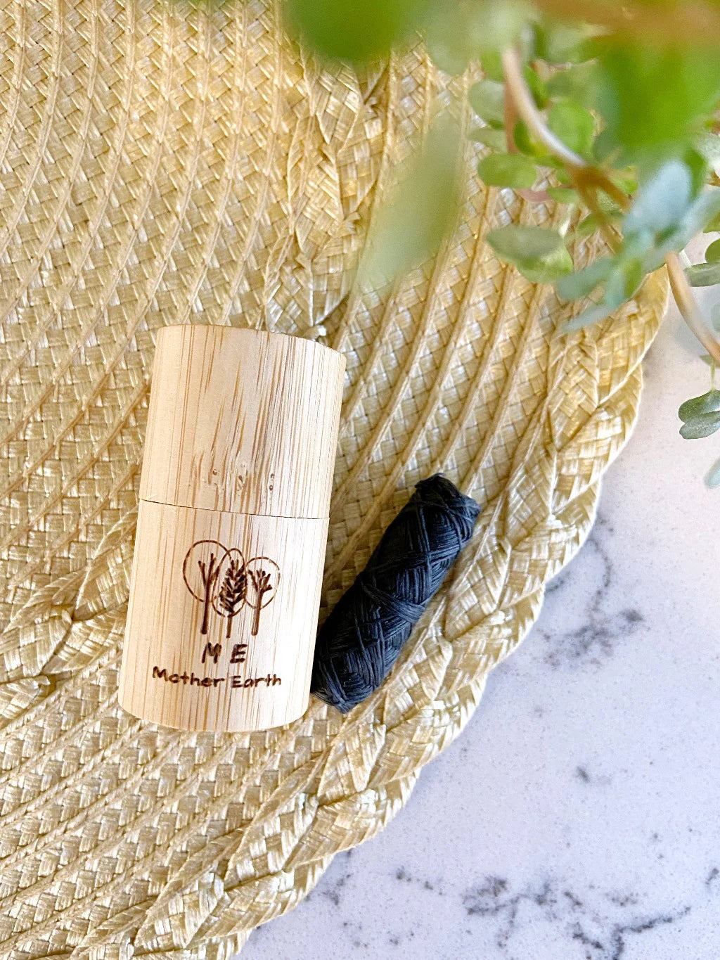 Eco Dental Floss & Bamboo Container